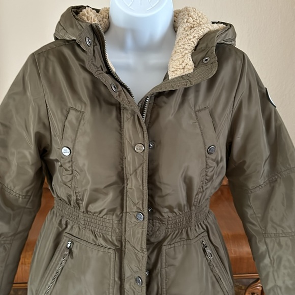 Steve Madden Jacket Girls size 10-12 , Olive - Picture 2 of 6